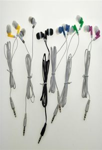 Écouteurs en vrac bon marché, écouteurs intra-auriculaires stéréo 35mm, 6 couleurs, DHL FEDEX 200pcslot9441625