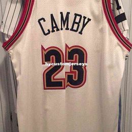 Barato al por mayor Marcus Camby # 23 Jersey Pro Cosido RB camiseta chaleco cosido camisetas de baloncesto Ncaa