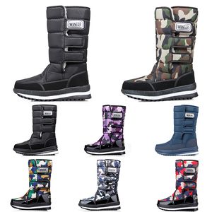 Goedkopere klassiekers Snows Laarzen voor Womens Mens Mode Hoge Mini Enkle Korte Winter Boot Dames Meisjes Mannen Dames Booties Warme Katoenen Bont Non-Slips Outdoors 36-47