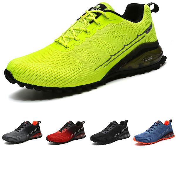 Zapatillas para correr para hombre más baratas sin marca Negro Gris Azul Naranja Limón Verde Rojo Escalada de montaña Caminar Zapatillas de deporte para hombre Zapatillas deportivas al aire libre 41-47