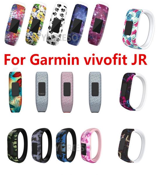 Bracelet de rechange moins cher pour montre Garmin vivofit JR, fermoir en silicone pour montres Garmin vivofit JR watch band bra6300926
