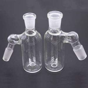 Los más baratos 14 mm 18 mm Colectores de cenizas de vidrio Hookah Ashcatcher Ash Catcher Cuts Difusor Ducha Percoladores para vidrio Agua Bongs Aceite Dab Rigs Accesorios