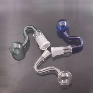 Accessoires de narguilé colorés les moins chers 10mm 14mm 18mm tuyau de brûleur à mazout en verre mâle femelle joint pour conduites d'eau Bong Dab Rig Banger huile clou bol Support taille de mélange