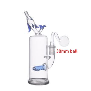 le moins cher Dolphin Hookah Verre Beaker Bongs Épais Downsteam Diffus Perc Fumer Pipe À Eau Dab Rigs Bong Ash Catchers pour Fumer avec un Tuyau De Brûleur À Huile De Grande Taille