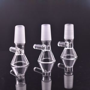 Goedkoopste glazen dia's kom stukken Hookahs trechter rig accessoires 18mm 14mm mannelijke heady roken water pijpen dab rigs bong dia