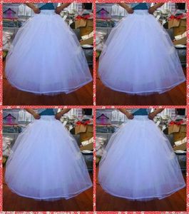 Moins cher en stock 2015 robe de bal sans cerceaux Crinoline jupons en organza de mariée pour robe de mariée jupe de mariage accessoires Slip Six8207011