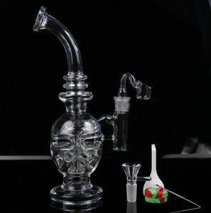 Nouveau bang en verre fab oeuf Bongs original Oeufs Fabergé Recycleur de conduites d'eau bangs plate-forme pétrolière dabs narguilés en verre