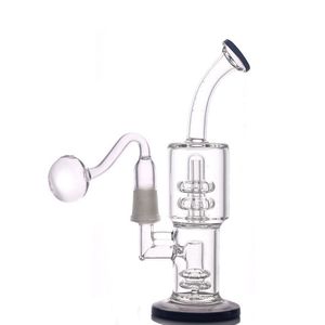 goedkoopste Mobius Matrix zijspan glazen bong vogelkooi perc glas Bongs dik glas water pijpen met olie brander pijpen 1 stks