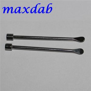 Prijs Roestvrijstalen Wax Dabber Tools Containers Schoon Gereedschap Droog Herb Vaporizer Pen Dabber Tool voor Oil Rigs