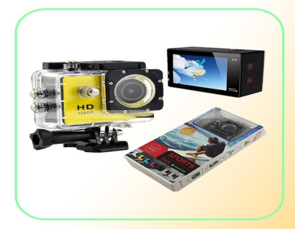 Moins cher vente SJ4000 A9 Full HD 1080 P caméra 12MP 30 M étanche Sport Action caméra DV voiture DVR3770430