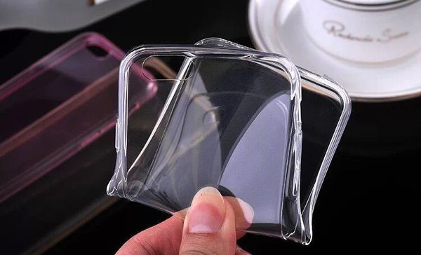 Étui de protection en TPU en silicone souple transparent le moins cher pour Apple Iphone Couverture en TPU pour Apple Iphone livraison gratuite