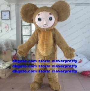 Cheburashka – Costume de mascotte de singe à grandes oreilles, tenue de personnage de dessin animé pour adulte, exposition, rassemblement cérémonieux, zx2391