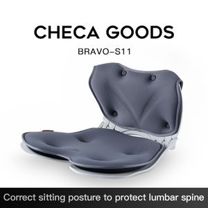 Checa Goods Japans Petal Type Bil Kussen voor Long Sitting - Geen vermoeidheid - Kussen voor Kantoorstoel- Taille Pad Bump Proef 201216