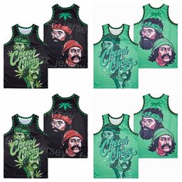 Cheech en Chong Broccoli City Jersey Basketball Movie 1980 Retro High School For Sport Fans College Ademend Pure Cotton Team pullover Hiphop Men