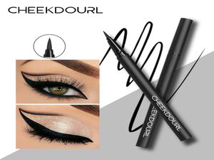 CHEEKDOURL Zwarte Eyeliner Sneldrogende waterdichte pen Langdurige niet bloeiende vloeibare make-uptool6793881