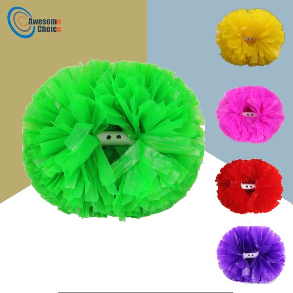 Cheerleading 1 paire de 5 pouces 31 cm Game de danse Cheer Pompom Practical Encourage pour le congé de concert du match de sport 230811