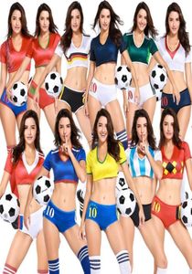 Uniformes de pom-pom girl 2021, Costume de Football pour femmes, short Sexy pour bébé fille, ensembles de leader de joie, Costume de sport russe 13609890