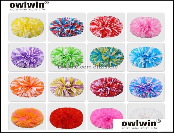 Cheerleading Athletic Outdoor As Sports Outdoorscheerleading Olor Pom Poms Haute Qualité 36Cm Jeu Pompons Acclamations Fournitures Chee8189268