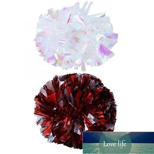 Cheerleading Easy en Comfortabele Poms Kleurrijke Hoge Kwaliteit Pom Shiny Color voor Dance Party School Sport Competition Supplies Owe7783