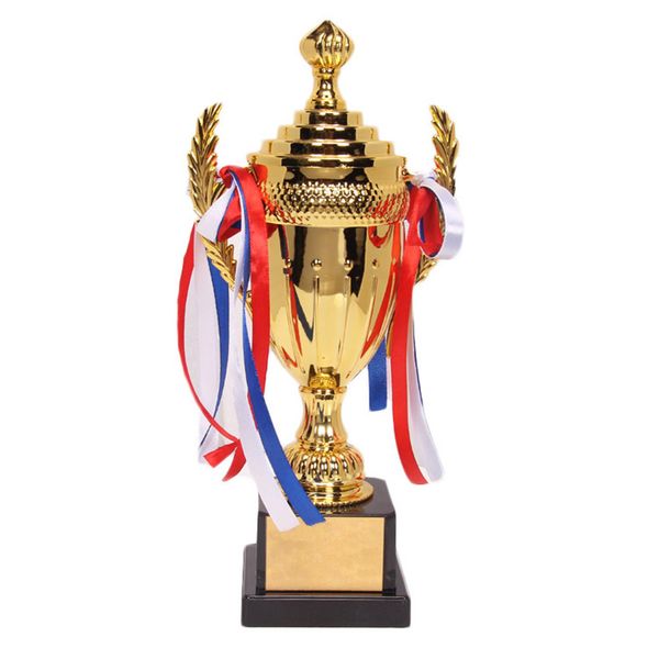 Cheerleading Large Trophy Cup Multi-color Bows Inspiring for Sports Meeting Compétitions 221111