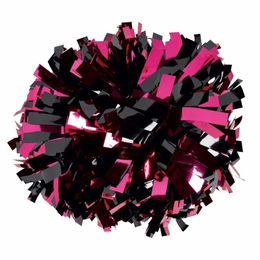 Cheerleading Metallic Pom Poms voor Cheerleader Roze Zwart Op maat gemaakt 34 X 6 240118 Drop Delivery Sport Buiten Atletisch Buiten Acc Dhsex