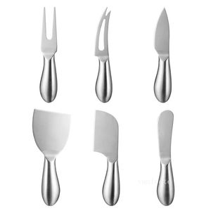 Outils à fromage couteau à beurre 9 Styles épandeur de fromage en acier inoxydable coupe-fourchette pour gâteau pain Pizza LT506