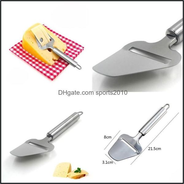 Outils à Fromage Nouveau Durable Pelle À Fromage En Acier Inoxydable Maison Rabot Outil Slivery Couleur Fromages Trancheuse Pour Accessoires De Cuisine 3 1Yc E Dhdt2