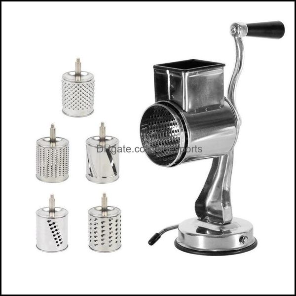 Outils de fromage en acier inoxydable Rotary Choppeur Rotar