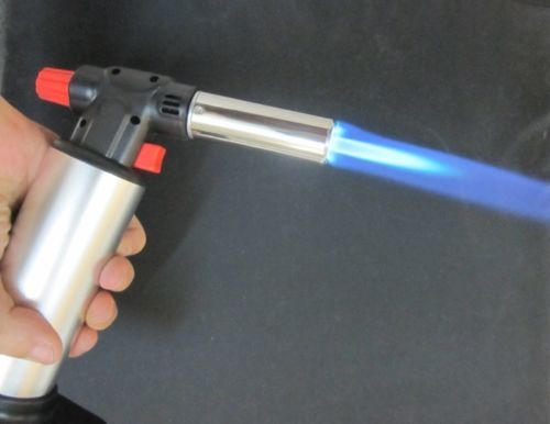 Vindtät kock Blow Butane Torch Dab Jet Flame -tändare Kök kulinarisk matlagning Löddödande mikrojärn Svets Butan tändare