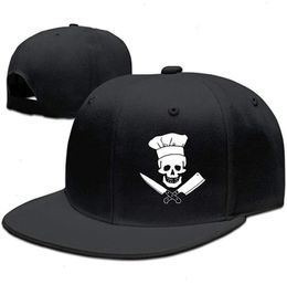 Chef Grill Sergent Cuisine Pirate Baseball Caps Plain Cap Men Femmes Coton Hip Hop Hats1176322