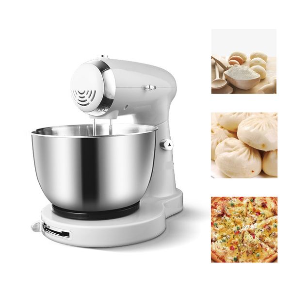 Chef Machine 5 Speed Stand Mixer Kitchen Aid Licuadora de alimentos Batidor de crema Mezcladores de masa para pasteles Procesador de alimentos