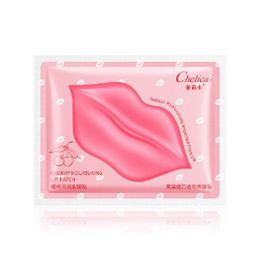 Lip maskers schillen chelica cherry vochtige hydraterende schil fade lippen lijnen pellen 8g hydratatie en hydratatie droogscheur-proof huidverzorging anti-aging