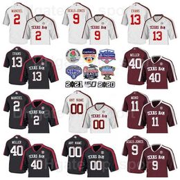 Chen37 NCAA AM Texas Aggies Football 2 Johnny Manziel College Jersey Man 40 Von Miller 9 Ricky Seals-Jones 15 Myles Garrett 13 Mike Evans 11 Josh