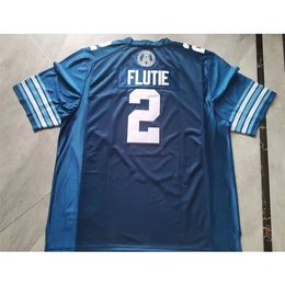 Chen37 Zeldzame voetbaljersey Men Jeugd vrouwen Vintagetoronto Argonauts Doug Flutie High School Jerseys maat S-5XL Custom Elke naam of nummer