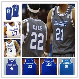 Chen37 Seton Hall SHU Basketball Jersey College Jared Rhoden Bryce Aiken Myles Cale Kadary Richmond Alexis Yetna Tyrese Samuel Tray Jackson Jamir