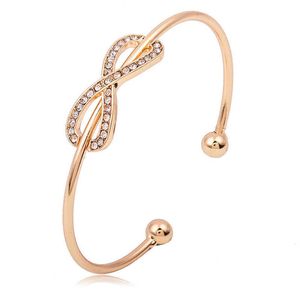 Chenfan Bracelets pour femmes Bijoux Bijouterie Blangle Lucky Numéro 8 Tissé Pulceras y Brazaletes Bracelet en acier inoxydable pour femme Q0719