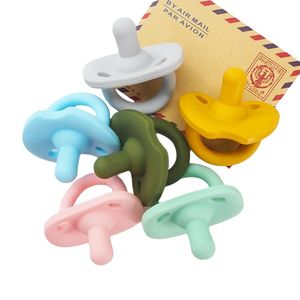 Chenkai 10 stcs Siliconen tepels TEETER VOEDSEL KRAND DIY Geboren baby Baby Pacifier Dummy Verpleegkundige kinderjuwelen sieraden speelgoed Craft 240412