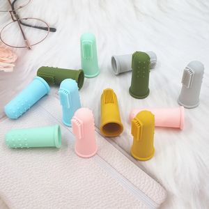 CHENKAI 30PCS Bébé brosse à dents à doigt souple Un Brosse de durée dentaire gratuite Nettow