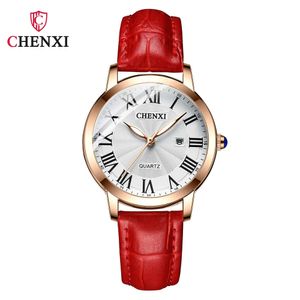 CHENXI CX-301L femmes montres de mode femmes montres à Quartz dames strass cadran horloge étanche