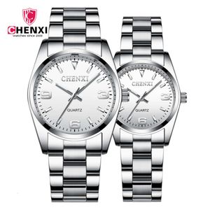CHENXI – montre pour Couple, décontractée, en acier inoxydable, pour hommes et femmes, à la mode, pour amoureux, cadeau, livraison gratuite, 2022