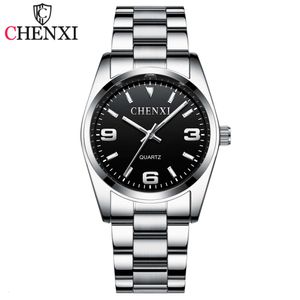 CHENXI nouvelle mode montres hommes haut marque montre pour homme en acier inoxydable Sport étanche Quartz horloge mâle