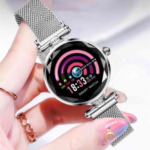 Chenxi Vrouwen Bluetooth Horloges Sport Smart Horloge Dames LED Waterdichte Hoge Kwaliteit Luxe Roestvrijstalen Klok Horloges Q0524