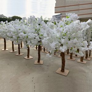 Árbol de flor de cerezo árbol de flores artificiales para decoración de pasillo de boda eventos de fiesta decoración de mesa centro de mesa decoración de Navidad imake951