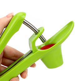 Cherry Core Seed Remover Kitchen Accessories Useful Olives Go Nuclear Device Cherry Pitter Plastic Fruits Gadgets Tools
