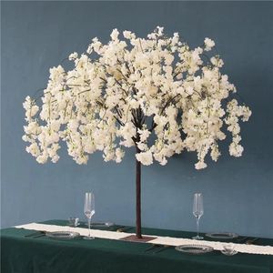 Simulation de cerisier plante, faux arbre à fleurs, décoration de salon, hôtel, mariage, ameublement de fête à domicile, 119