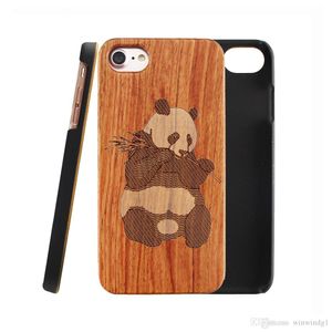 Waterbestendige telefoonhoesjes voor iPhone 6 7 8 11 Plus XR XS MAX 2021 Mode Natuurlijk Cherrywood Custom Logo Patroon achteromslag