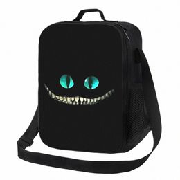 Cheshires Cat Sac à lunch isolé pour Cam Voyage Anime Manga étanche refroidisseur thermique Bento Box femmes enfants k3w2 #