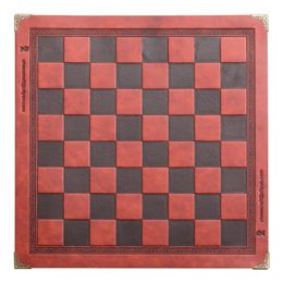Jeux de conseil d'échecs tapis à carreau d'échecs Roll Up Board d'échecs pour adulte gamin jouet 240415