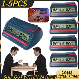 Schaakspellen Schaakspel Schaken Digitale timer Professionele competitie Bordspel Count Up Timer Batterij Schaakklok Urenteller Stopwatch 231215