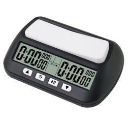 Schaakspellen Klokbonus Competitie Urenteller Bordspel Stopwatch Count Up Down Timer Compact digitaal horloge 230615